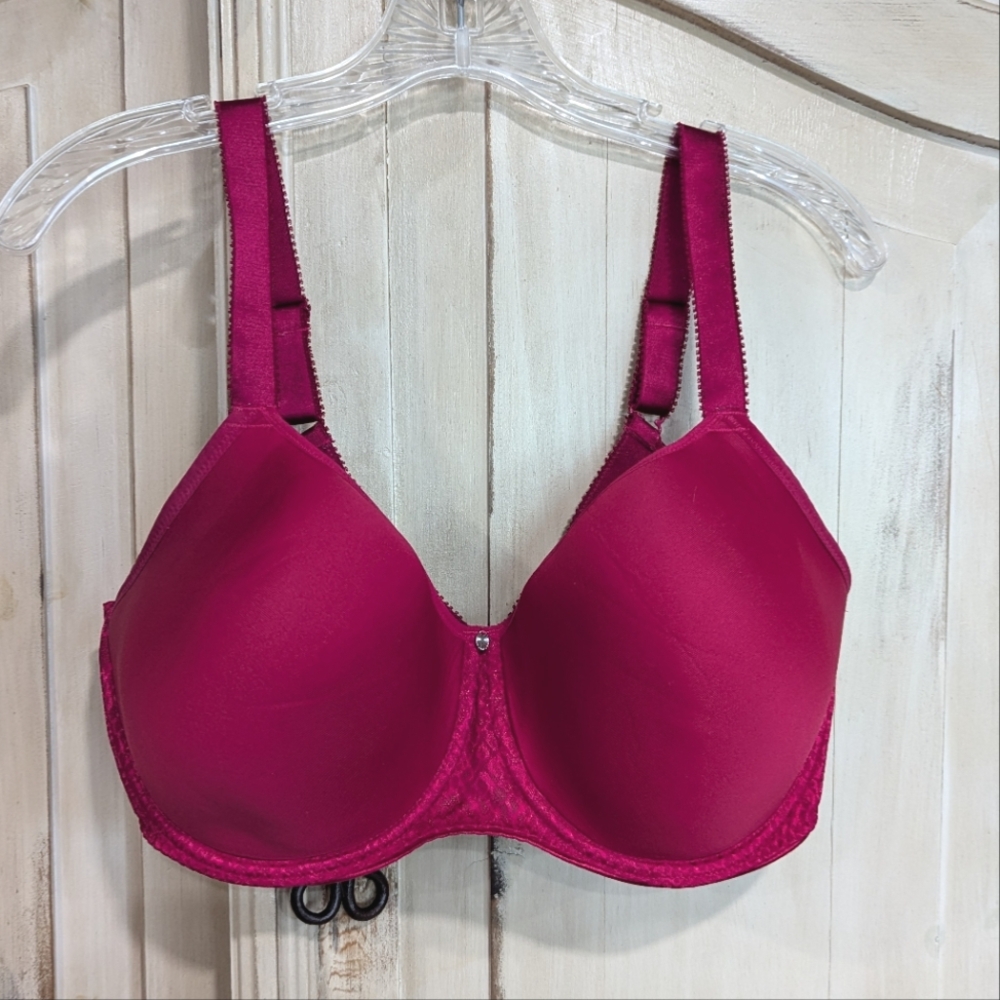Fantasie Envisage Spacer Moulded Bra Red Raspberry Size UK 36FF US 36H